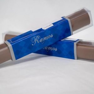 Turrón lingote de piñones y caramelo salado