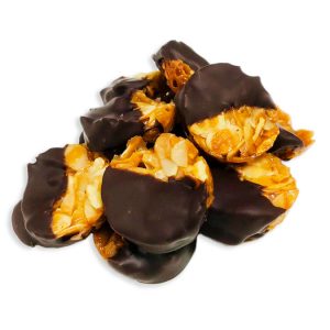Florentinas de frutos secos con chocolate