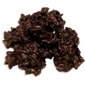 Rocas de chocolate negro